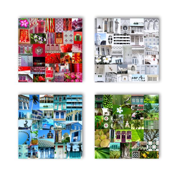 4x Singapore colours, no. 2