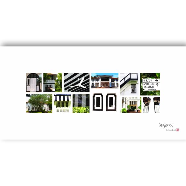 Black & White - Rectangle White