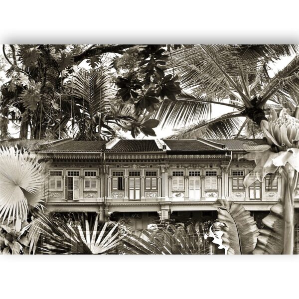 Ginger Lily Black & White cork-backed placemats