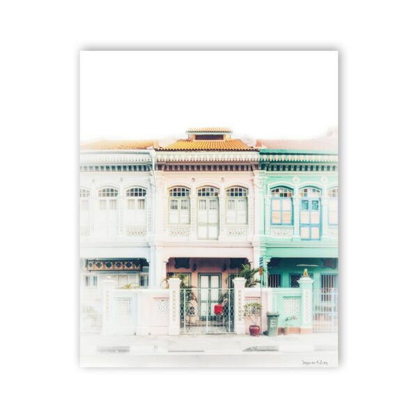 SALE - Wall Art - Katong Shophouses (64x80cm)