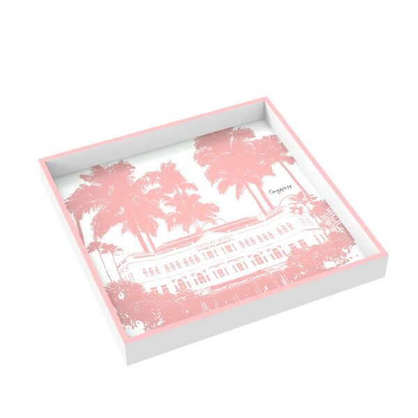 Raffles Coffee Tray - Pink