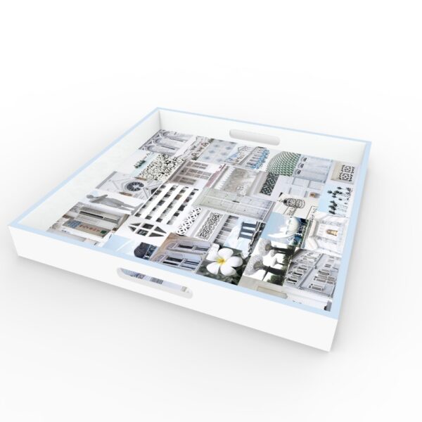 Singapore White Tray