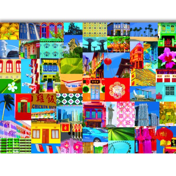 Lion City plastic placemats