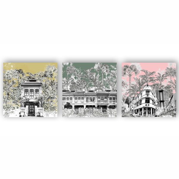 Tropical Trio - Pastel