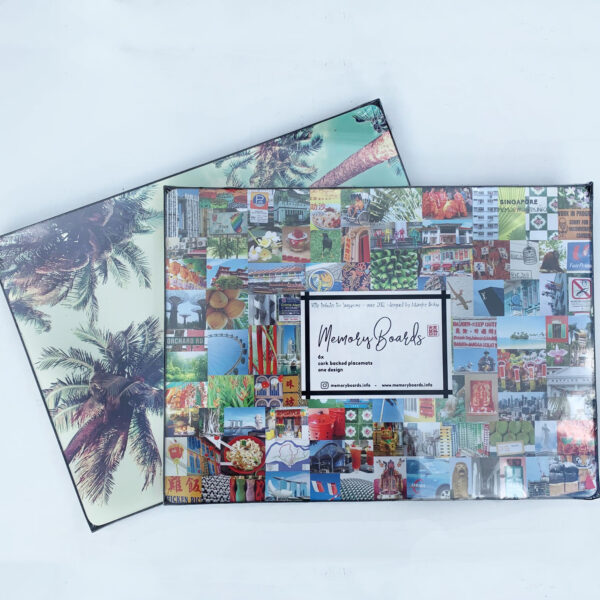 Singapore Complete cork-backed placemats