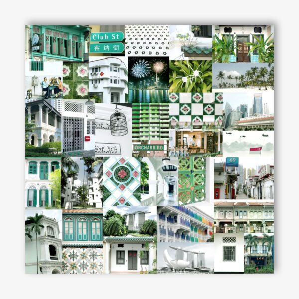 Singapore Green & White